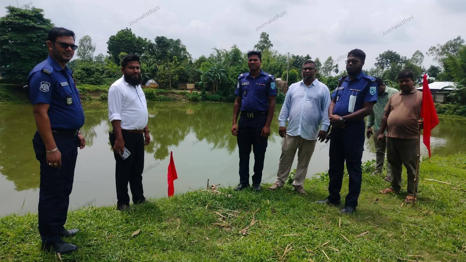 কাহারোলে অবৈধ দখলমুক্ত করে সরকারের নিয়ন্ত্রণে আনা হলো ৩টি অর্পিত পুকুর।